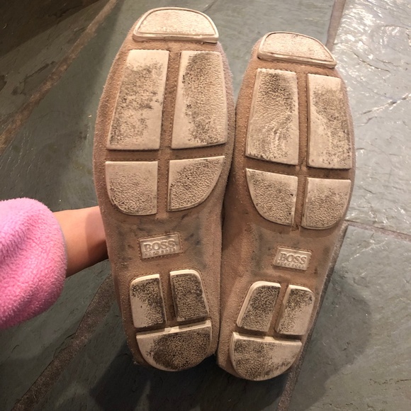 Hugo Boss Suede Loafer Shoes - Picture 3 of 6